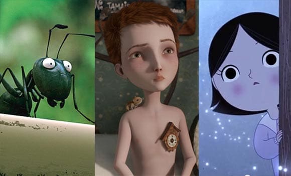 From left to right: “Minuscule,” “Jack and The Cuckoo-Clock Heart," "Song of the Sea."